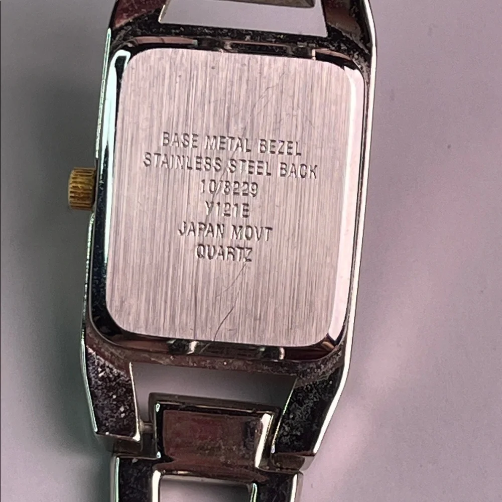 Anne Klein Diamond Silver Women's Watch *READ*